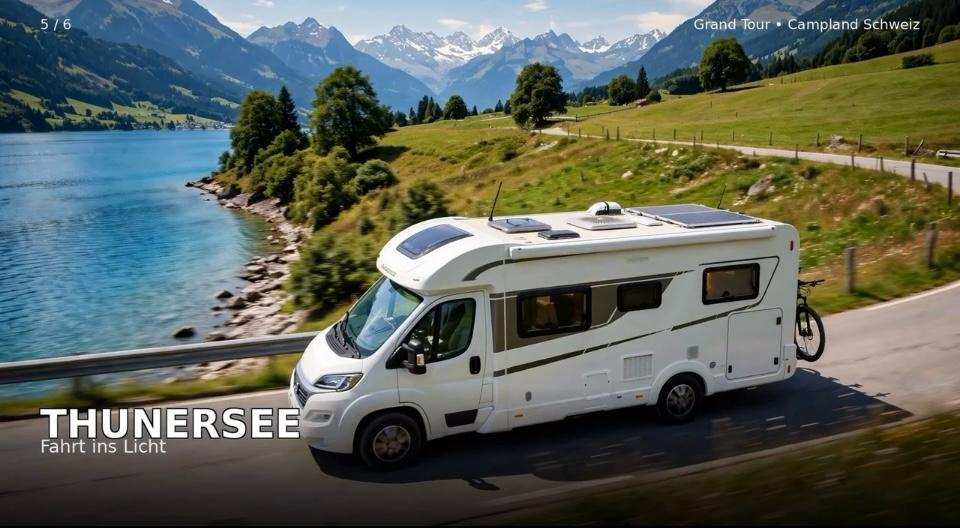 Unterwegs auf der Grand Tour am Thunersee